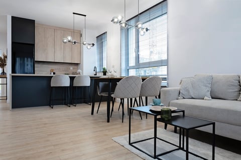 Modern condo apartment building in Ottawa
